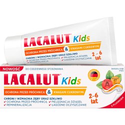 Xylitol B�rnetandpasta LACALUT Kids Caries &amp; Sugar Acid Protection 2-6 �r 55 ml