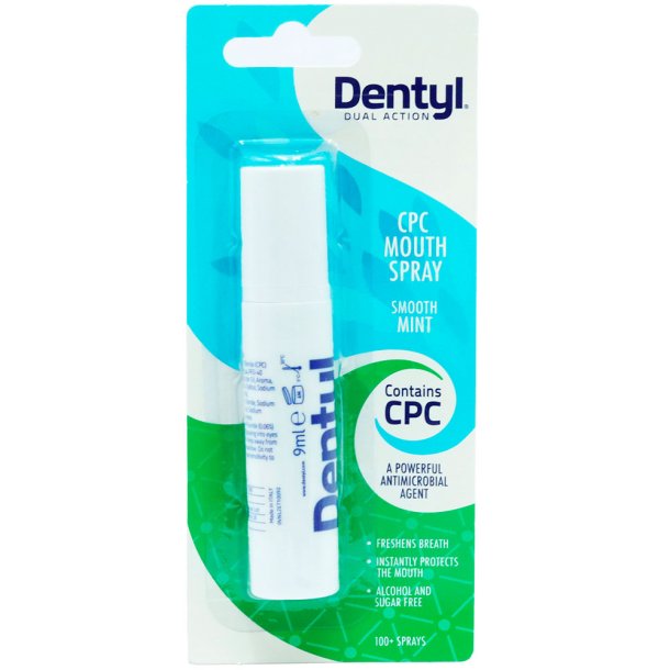 CPC Munnspray DENTYL Dual Action Smooth Mint 9 ml