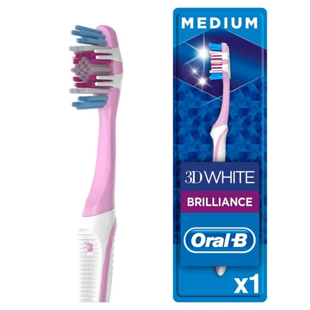 Oral-B 3D White Tandborste Brilliance Medium 40