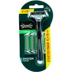 Wilkinson Extreme 3 Barberskraber + 5 Barberblade