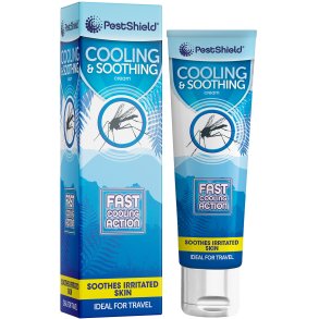 jeblikkelig lindring Myggestik & Insektbid PESTSHIELD Cooling & Soothing Cream 28g