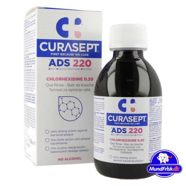 Curasept Chlorhexidin-Mundwasser ADS 220 0,20 % CHX 200 ml