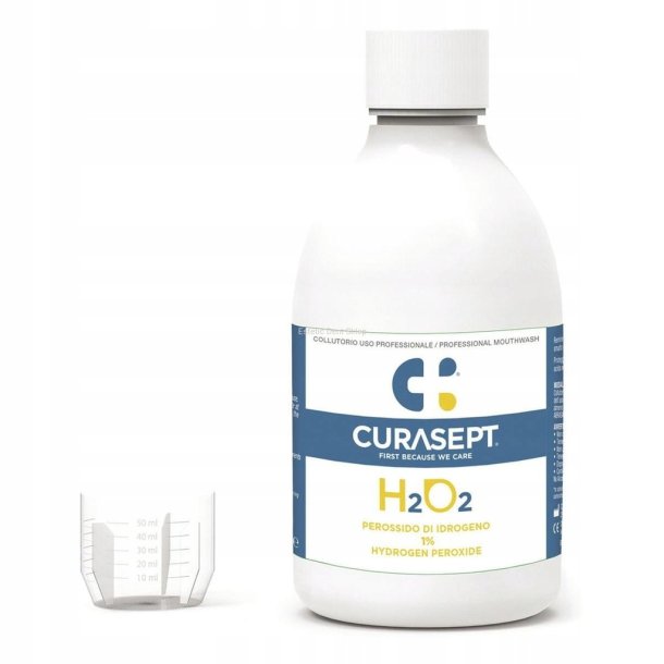 Hydrogenperoxid Xylitol Mundskyl CURASEPT H&#8322;O&#8322; 1 % 300 ml