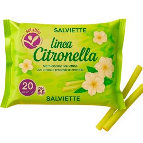 Citronella Myggafvisende Vdservietter SETABLU 20 stk.