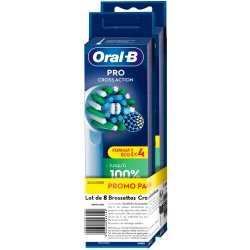 Oral-B PRO CrossAction Brstehoveder 8 stk.