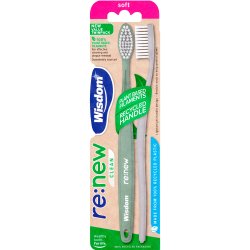 Miljvenlige Tandbrster 2 stk. WISDOM re:new Clean Soft