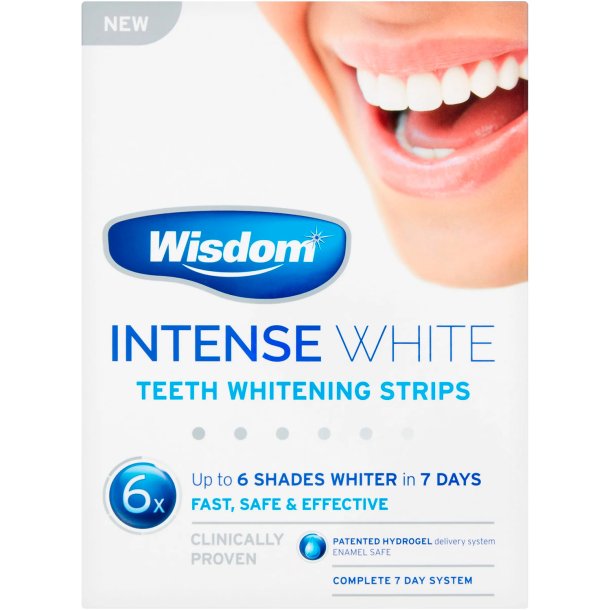 Tandblekning Strips WISDOM Intense White 14 st