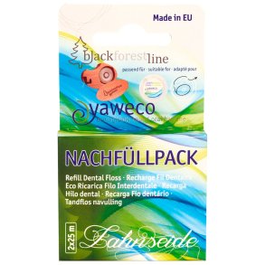 Silke Tandtrd YAWECO Waxed Refill 2 x 25 mtr.