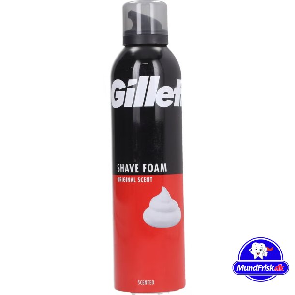 Gillette Rasierschaum 300 ml. Normales Hautrotes Original