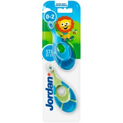 JORDAN Brnetandbrster 2 stk. Step 1 - 0-2 r