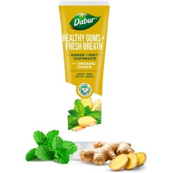 Miswak Tandpasta DABUR Healthy Gums &amp; Fresh Breath Ginger &amp; Mint 100 ml