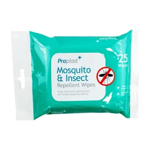 Lingettes baume anti-moustiques avec DEET � ProPlast 25 pcs.