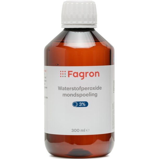 Oxygen Mundskyl FAGRON Hydrogenperoxid 3% 300 ml.