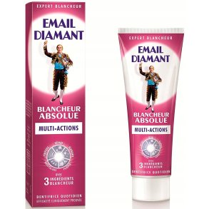 Tandblekning Tandkrm EMAIL DIAMANT Absolute Whiteness 75 ml.