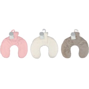 U-formet Varmedunk med Mykt Plysj-Trekk  For Nakke og Skuldre