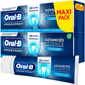 ORAL-B Pro-Expert Tandkrm 2 x 75 ml. Advanced Science Intense Clean