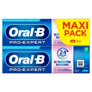ORAL-B Pro-Expert Tandkrm 2 x 75 ml. Sensitive Protection Soft Menthol