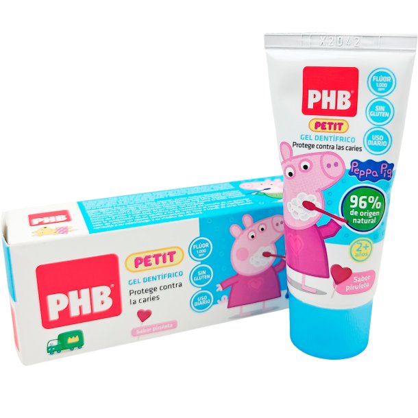 Xylitol Brnetannkrem PHB Petit Peppa Pig 50 ml