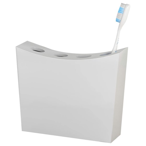 Tandbrsteholder Nu Steel Elegant Resin