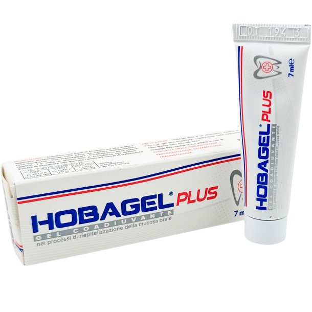 Oral Gel Heling &amp; Beskyttelse Mundslimhinden HOBAGEL Plus 7ml