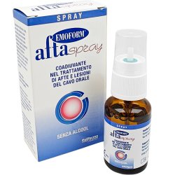 Mundspray Lindring Blister &amp; Sr EMOFORM Afta 15 ml