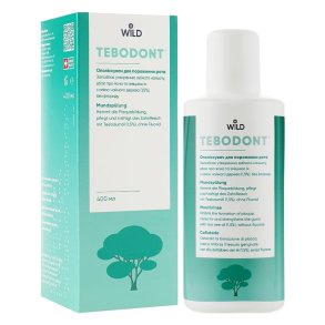 Tea Tree & Xylitol Munnvann Wild Pharma TEBODONT 500 ml