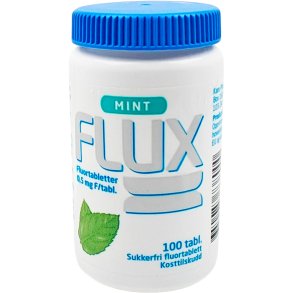 Xylitol Fluortabletter FLUX Mint 100 stk.