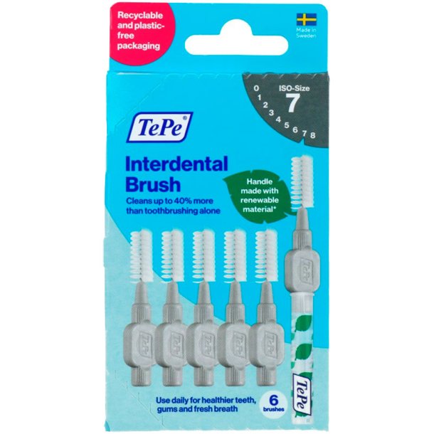 TEPE Mellemrumsbrster 6 stk. Original 1.3 mm ISO 7