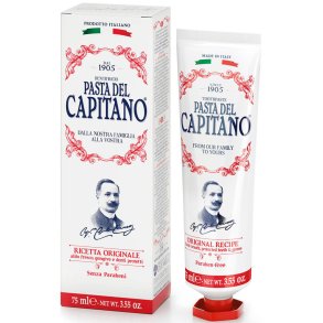 Italiensk Tandpasta PASTA DEL CAPITANO Original Recipe 75 ml.
