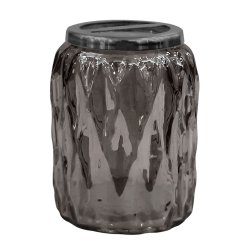 Tandbrsteholder NU Steel Sort Glas &amp; Nikkel