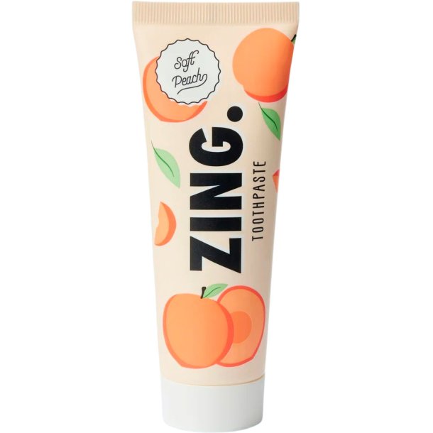 Hydroxyapatit Whitening Tandpasta ZING Soft Peach 75 ml