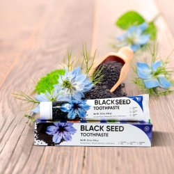 Xylitol Tandpasta YUNANI Black Seed &amp; Coconut Oil Fluorfri 184g