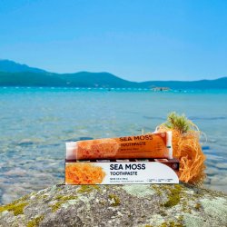 Xylitol Tandpasta YUNANI Sea Moss Peppermint &amp; Spearmint Fluorfri 184g