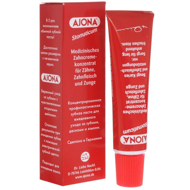 Ajona Stomaticum Zahncreme-Konzentrat zur Pflege von Zhnen, Zahnfleisch und Zunge 6 ml