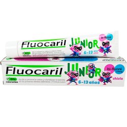 Brnetandpasta Gel FLUOCARIL Junior Bubble Gum 75 ml