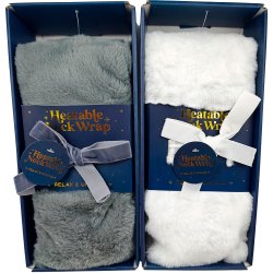 Nakkevarmer Oppvarmelig Nakkepude Faux Fur Heatable Neck Wrap