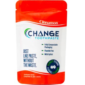 Xylitol Tandpasta Tabletter CHANGE Cinnamon 65 stk.