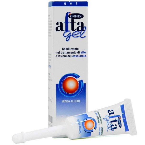 Sknsom lindring mod after og mundlsioner EMOFORM Emoform Afta Gel 8 ml
