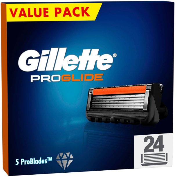 Gillette ProGlide Fusion5 Barberblade 24 stk.