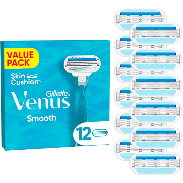 GILLETTE Venus Smooth Rakblad 12 st.