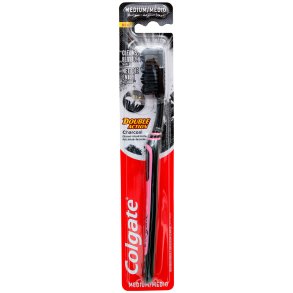 Colgate Tandborste Double Action Charcoal Medium