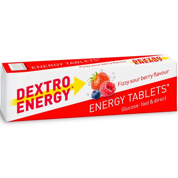 DEXTRO ENERGY Fizzy Sour Berry 47gr
