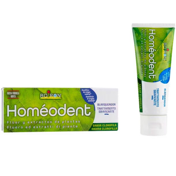 Naturlig Homeopatisk Tandkrm HOMEODENT Whitening 75 ml