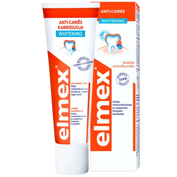 Whitening Tandpasta Elmex Anti-Karies 75 ml.