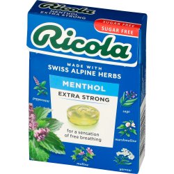 RICOLA Extra Menthol Sockerfria rtgodisar