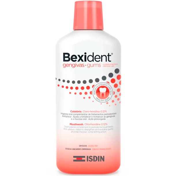 Klorhexidin Munvatten 0.12 % BEXIDENT Gum Intensive Care 500 ml