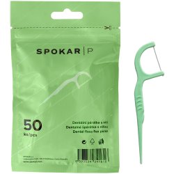 Tandtrdsbyglar SPOKAR Floss Flex Picks 50 st.