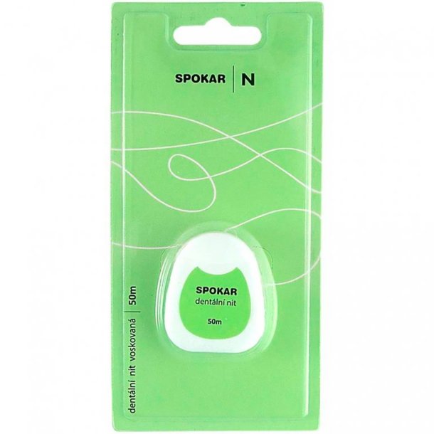 Tandtrd utan pfas SPOKAR vaxad 50 mtr.