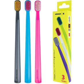 SPOKAR X Tandborstar Ultra Soft - 3 st.