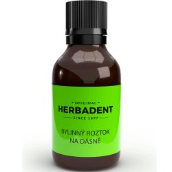 rtlsning fr tandktt  naturlig lindring HERBADENT Herbal Gum Solution 25 ml